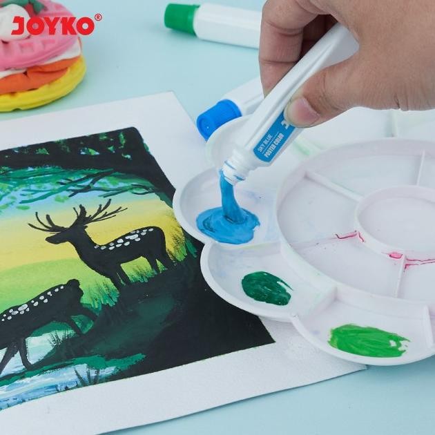 

Cat Poster Joyko POC-12ML-12 W Poster Color isi 12 Warna - SET Terlaris