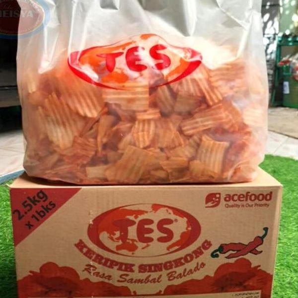 

Keripik Singkong Bakar Balado Tes 1 Dus 2.5 Kilo