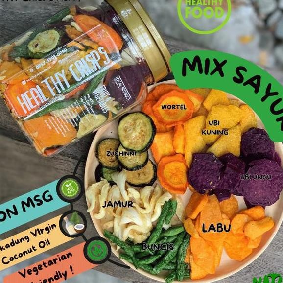 

Healthy Crisps 1Ml 250330Gr Keripik Sayur