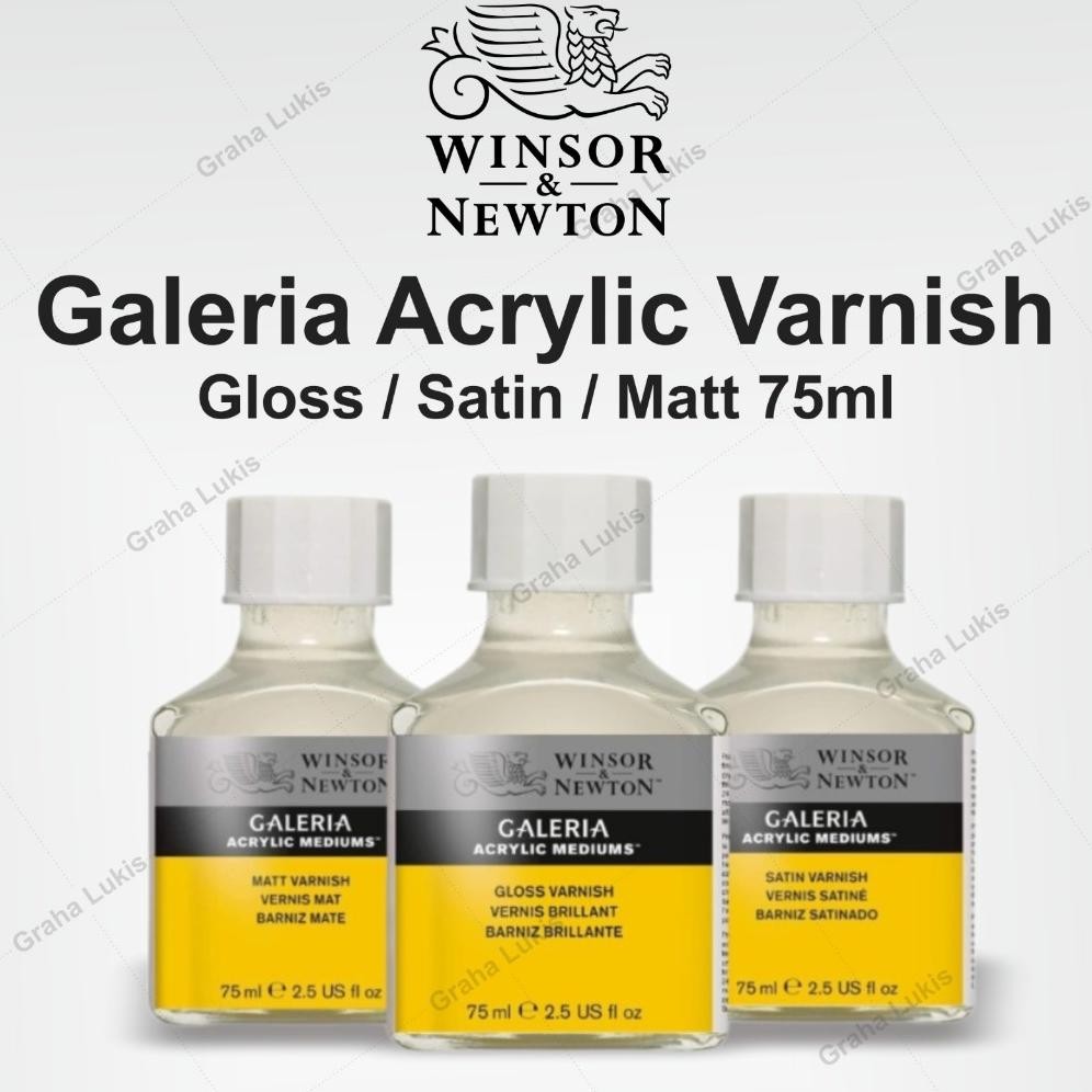 

Winsor & Newton GALERIA Acrylic Gloss / Satin / Matt Varnish 75ml Terlaris