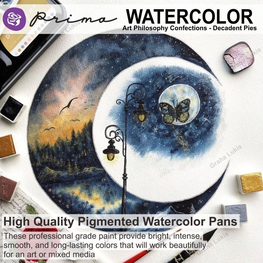 

Prima Watercolor - Art Philosophy Watercolor Confections Decadent Pies Terlaris