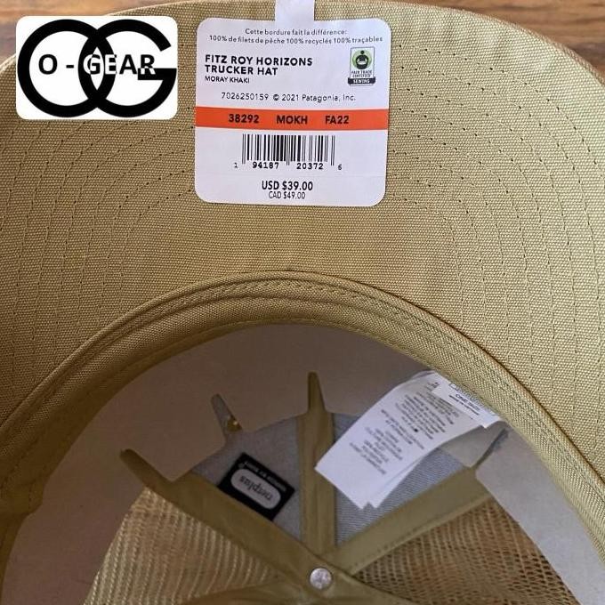 Sale Topi Patagonia Fitz Roy Horizons Trucker Hat Cap Original Topi Jaring