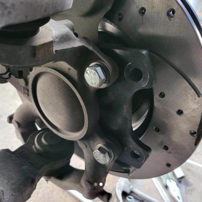 BRACKET DISCBRAKE DISC BRAKE ROTOR TOYOTA INNOVA OVERSIZE UPSIZE 320mm