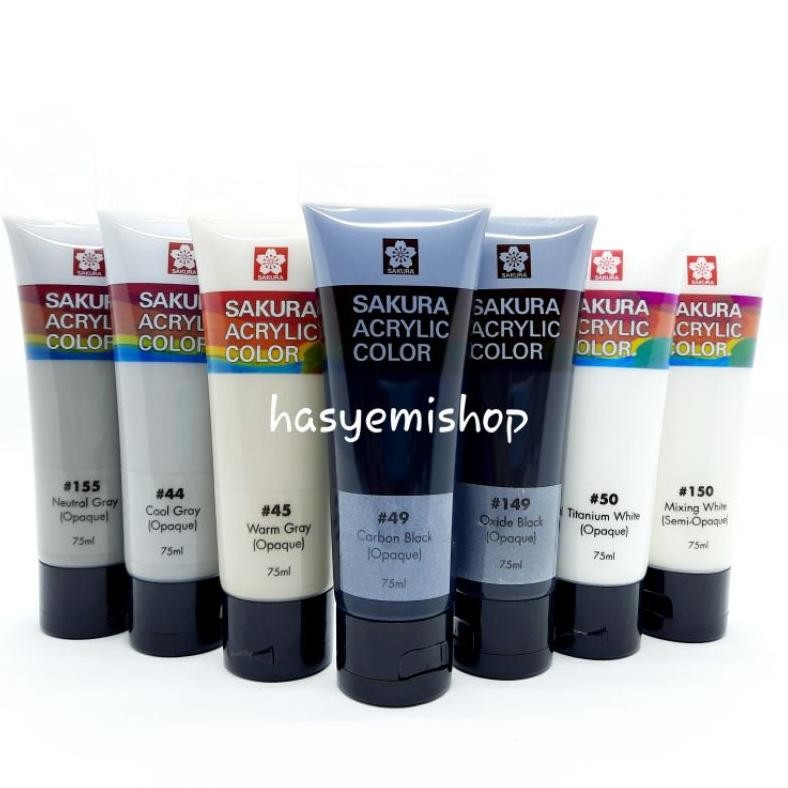 

Cat Akrilik Sakura Acrylic Colour 75 Ml 58 Warna Terlaris