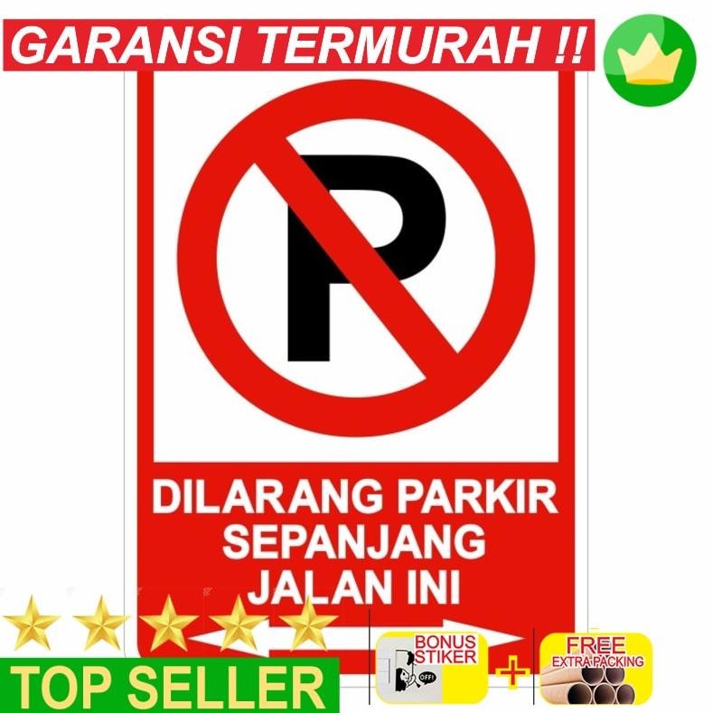 

Grosir Rambu Dilarang Parkir 35cm x 50cm Dilarang Parkir Plat Alumunium Keren Terlaris