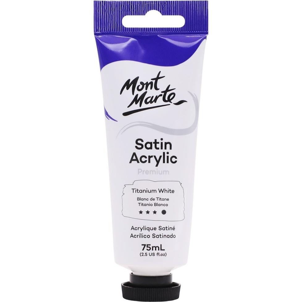 

MONT MARTE Satin Acrylic Paint - Cat Akrilik Lukis Montmarte 75ml Terlaris