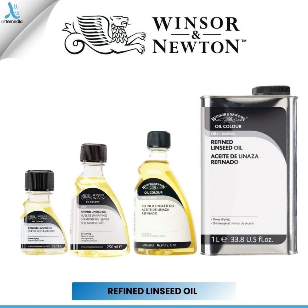 

Winsor & Newton Artists Refined Linseed Oil Painting Medium Cat Minyak Terlaris