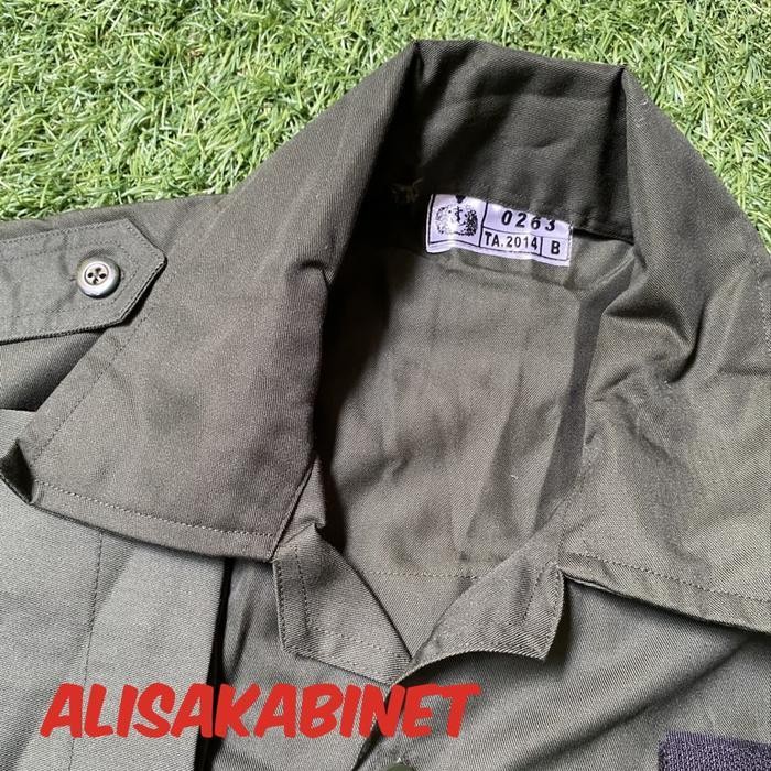 Katelpack Wearpack Safety Hijau Jatah Tni Al Original Dan Terpercaya