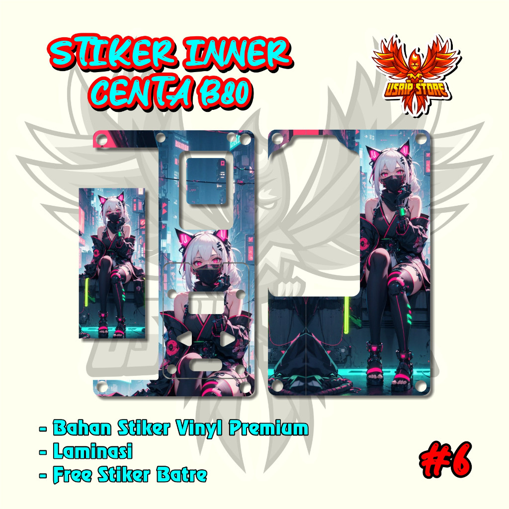 

Stiker Centa B80 Part 1 6 Garskin Stiker Custom Fullbody Bisa COD