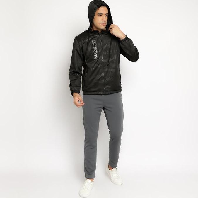 Sale Jaket Sweater Hoodie Loreng Hitam Kamuflase Pria