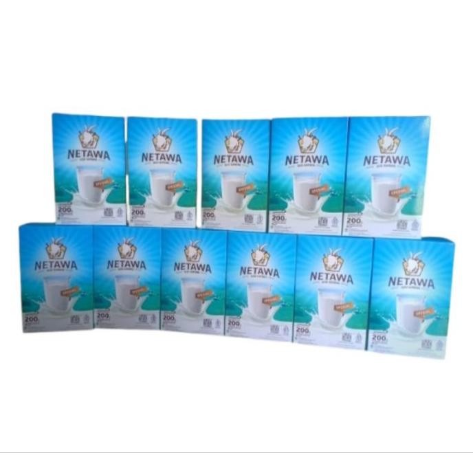 

(Expert) Susu Kambing NETAWA Plus Royal Jelly || Isi 1 Box 10 Sachet