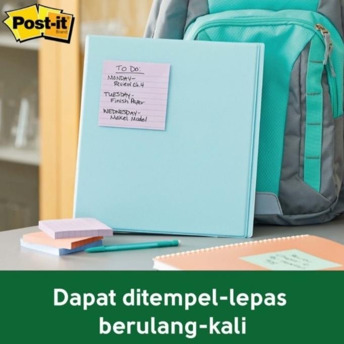 

3M Post-it Sticky Notes 654-6SS 3"x3" 390 Lembar - Bali Colour RB07