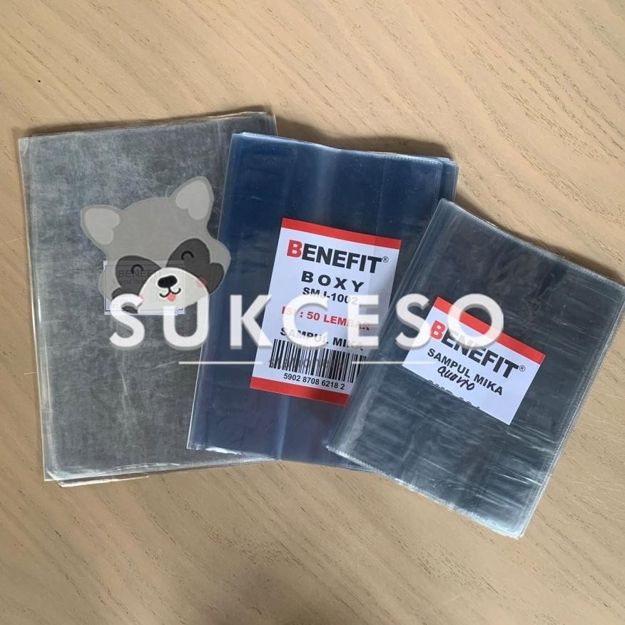 

Benefit Sampul Mika Jadian / Sampul Plastik Mika Tebal PER PAK RB07