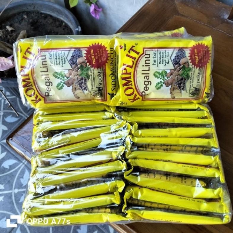 

jamu komplit pegel linu sido muncul isi 20sachet