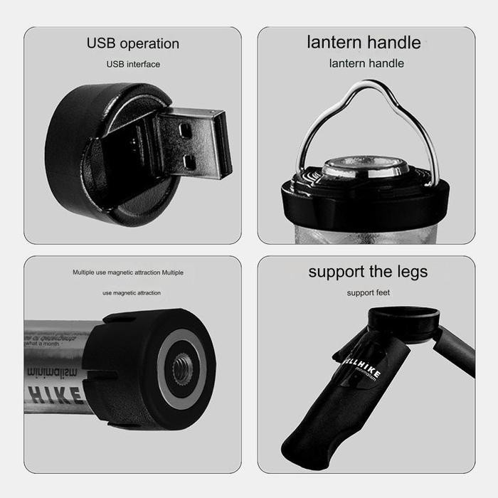 Lampu Camping Wellhike Lampu Tenda Hanging Tent Lamp Hiking Outdoor