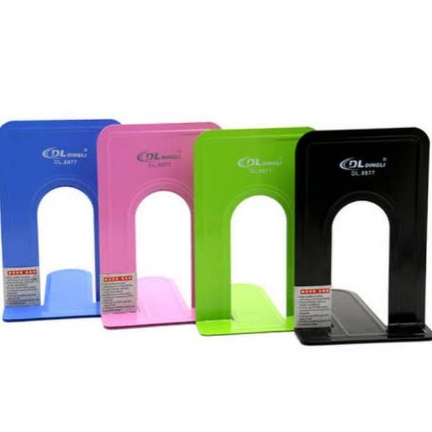 

PEMBATAS BUKU BESI BOOKEND HOLDER BOOK END BESI BOOKEND ORGANIZER BOOK END RB07