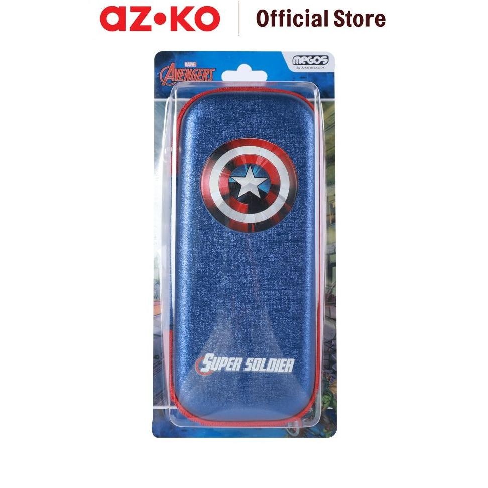 

AZKO Marvel Tempat Pensil 3d Hardcase Captain America Kotak Pensil Pencil Case Peralatan Tulis School Stationery Kids Perlengkapan Alat Tulis Sekolah