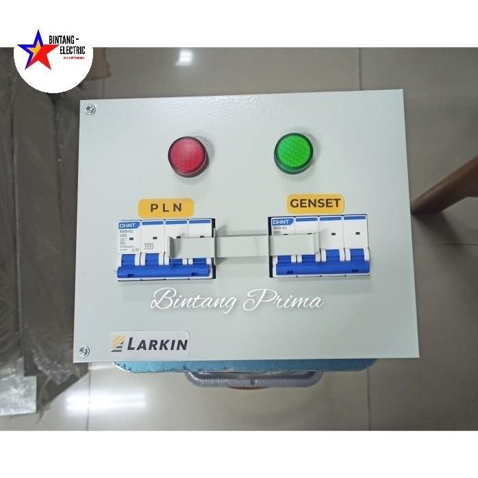 

Terlaris Box Panel Interlock Switch Pln-Genset Cz1-63/4P Chint