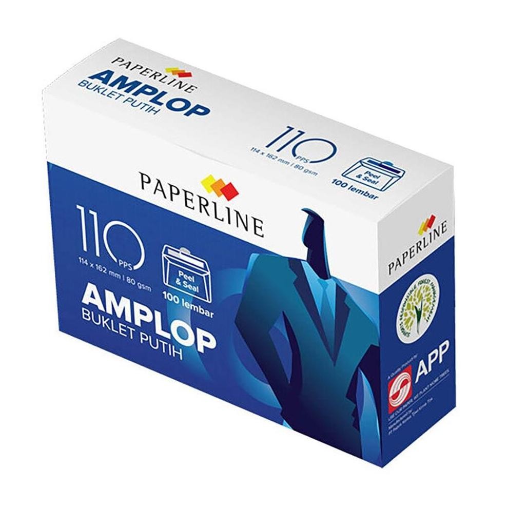 

Amplop Paperline PPS Polos Ukuran 90 110 104 - Plain Envelope RB07
