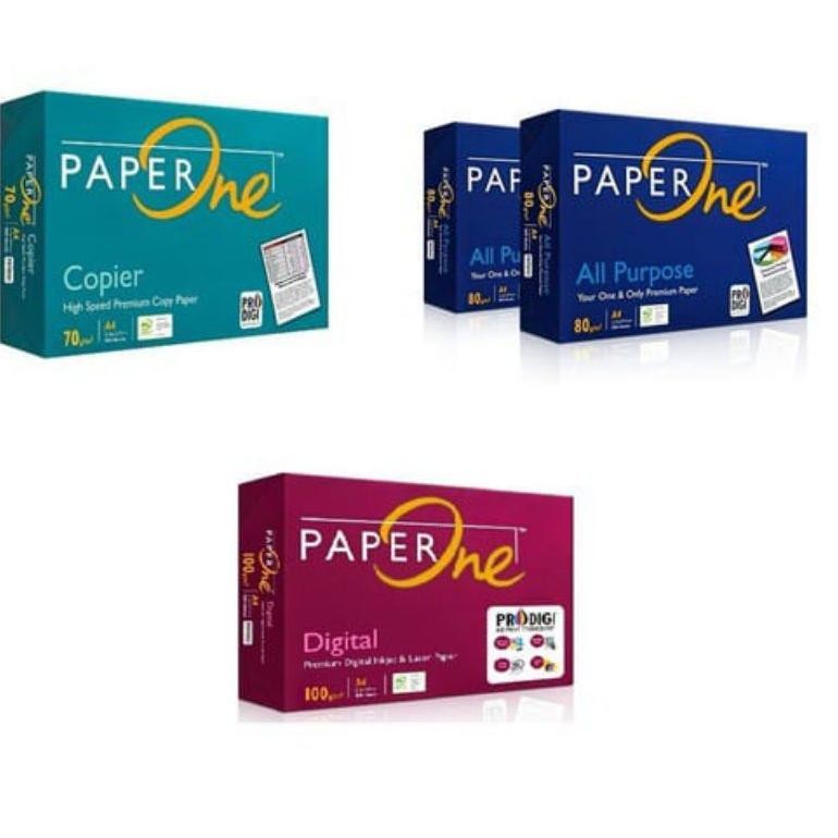 

PAPERONE kertas A4, F4 / Paperone 75gr / 80gr / dan 100gr (PER RIM) / Kertas Hvs / Hvs / Hvs Murah RB07