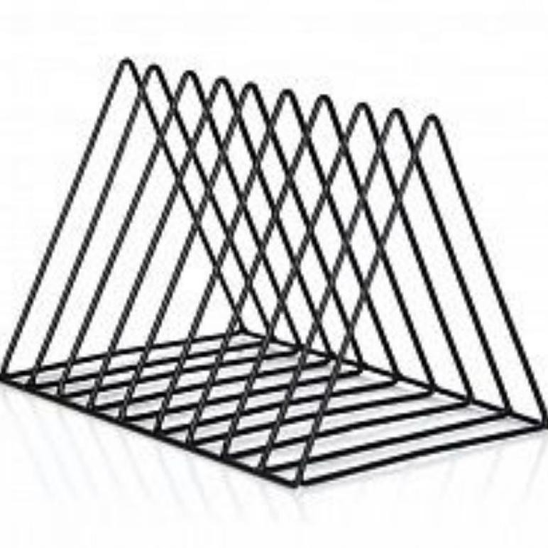 

Book Holder /Verturewire Skat / Pembatas Buku Minimalis/ Triangle Bookshelf RB07