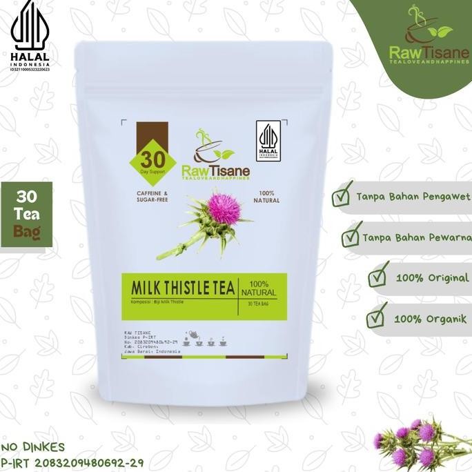

SALE!!! Milk Thistle Tea : Teh Biji Milk Thistle Isi 30 Tea Bag