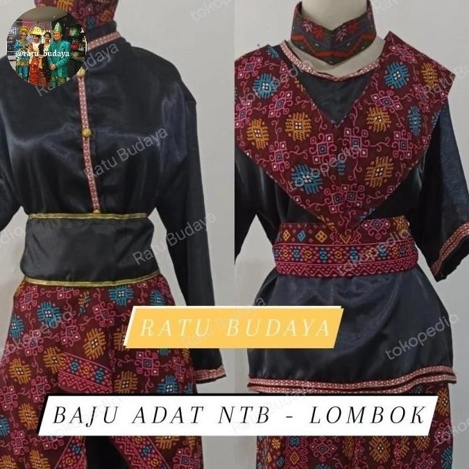Baju Adat Ntb - Lombok Pria & Wanita Dewasa