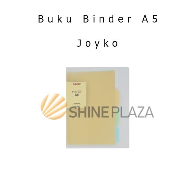 

Binder Note Transparan Joyko A5 TP-P519 - Buku Tulis Catatan NotRing Loose Leaf Clear Cover RB07