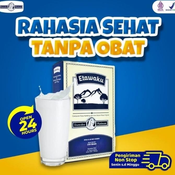 

(Expert) Etawaku Platinum Susu Kambing Etawa Mampu Atasi Sesak Nafas Dan Nyeri Sendi