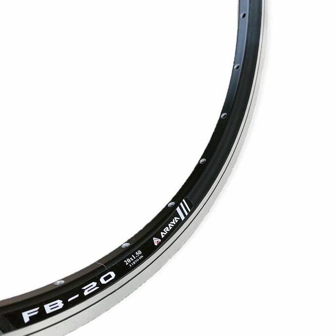 Velg Sepeda 20 Araya Fb20 Fb 20 Lubang 28 32 36 Hole 28H 32H 36H Rims Kualitas Terbaik Harga Termura