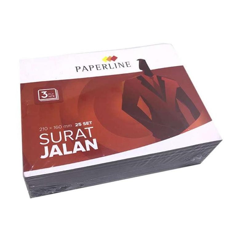 

Baru Surat Jalan Paperline 3 Ply Ukuran Besar - 1 Pack NCR Tinta Asli