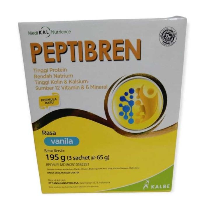 

(Expert) Peptibren vanilla - membantu pasien kondisi malnutrisi