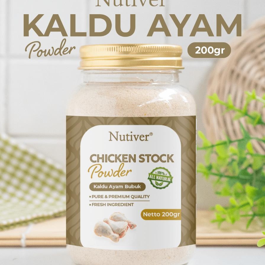 

Nutiver Kaldu Ayam Bubuk Nonmsg Bumbu Dapur Sehat Dan Praktis