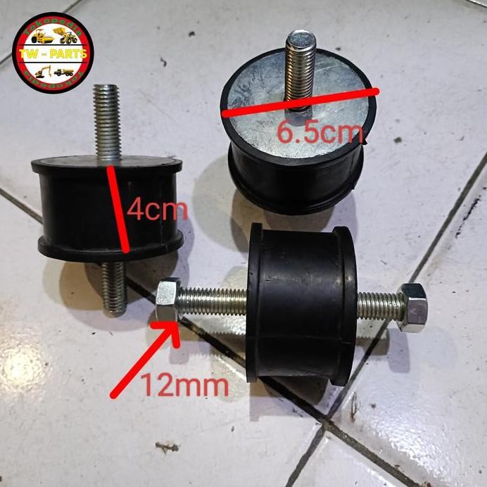 

Terlaris Karet Engine Mounting Genset Generator Alternator 65X40Xm12