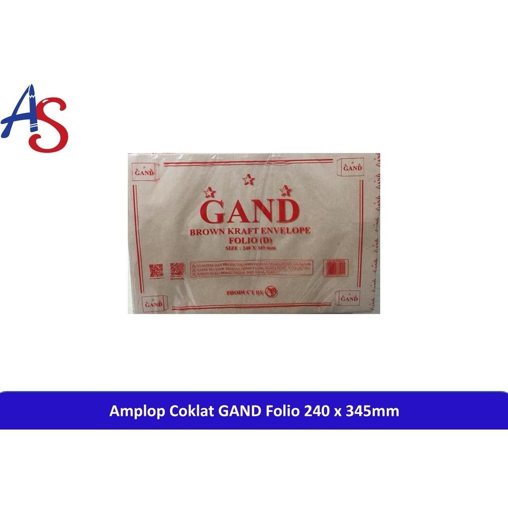 

Amlop Coklat (FOLIO) Gand /Brown Kraft Envelope RB07