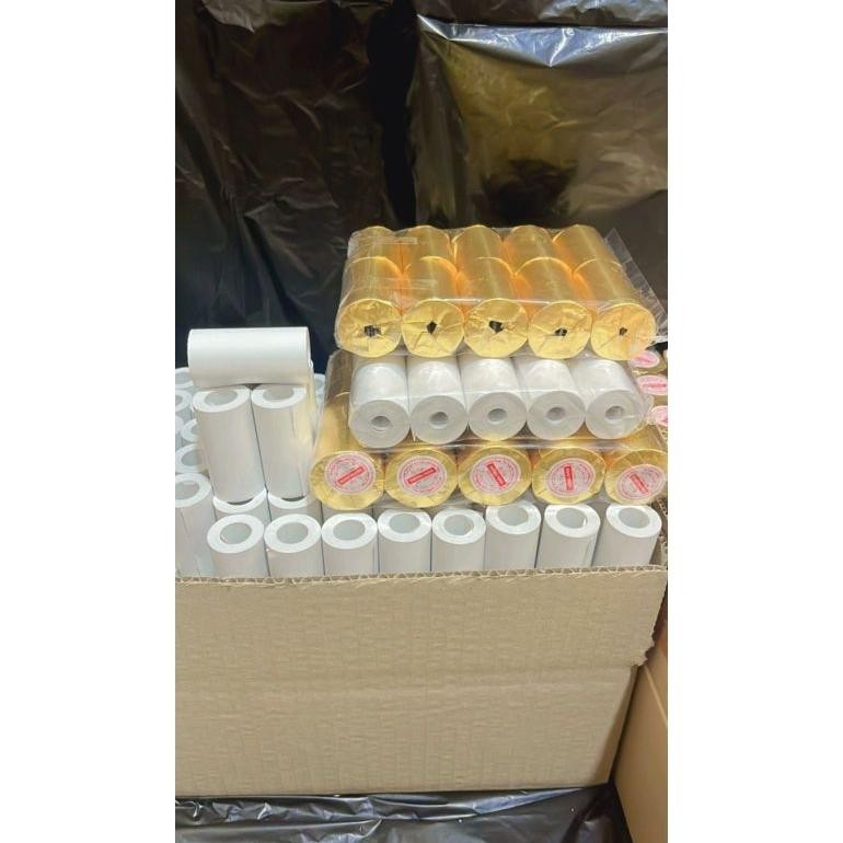 

Sale! Kertas Struk Kasir Thermal 58Mm X 30Mm - 100 Roll Murah / Dus
