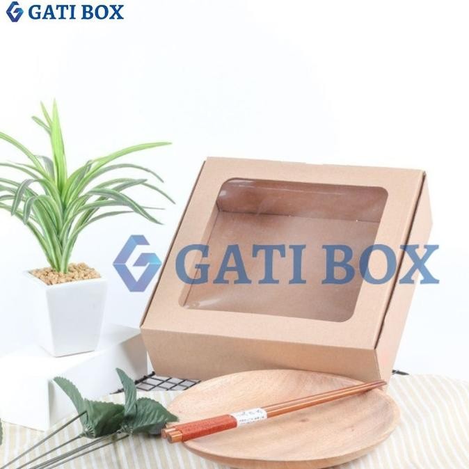 (Expert) kotak kue box cake dus lapis legit lebaran idul fitri dus 22x22x7