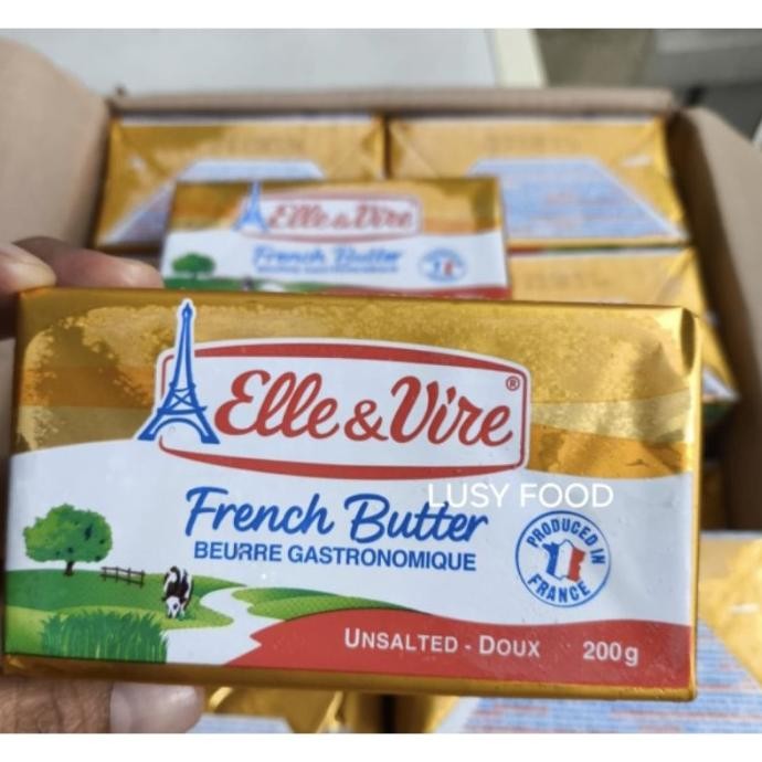 

(Expert) Butter MPASI Unsalted elle & vire/butter Tawar