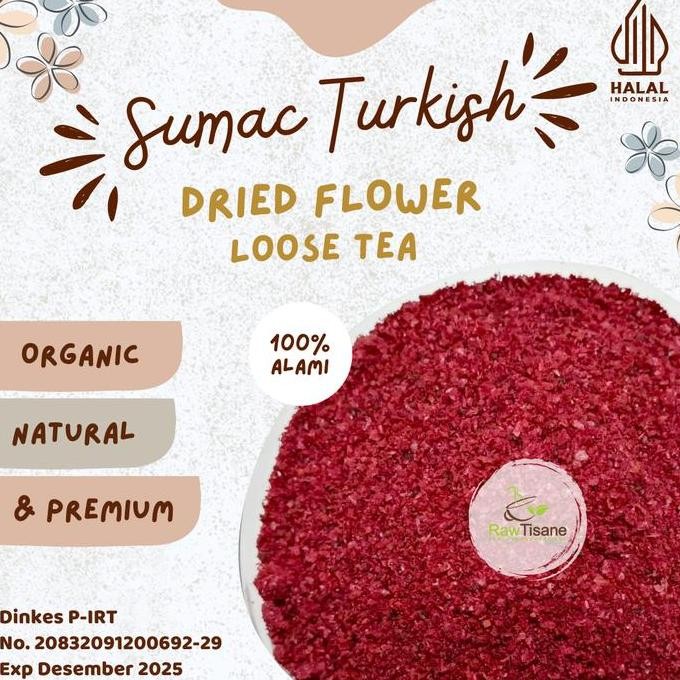 

SALE!!! SUMAC TEA : TURKISH SUMAC TEA / RED SUMAC TEA (50 Gram)