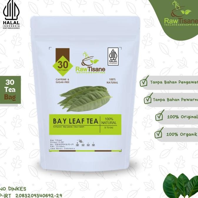 

SALE!!! BAY LEAF TEA : TEH DAUN SALAM (30 TEA BAG)