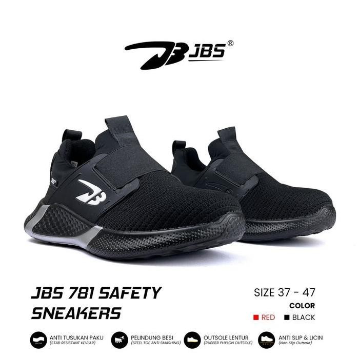 

Terlaris Sepatu Safety Sneakers Jbs 781 / Sepatu Pelindung Baja Anti Paku