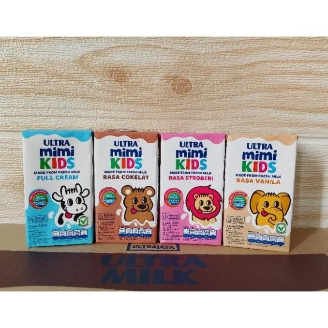 

(Expert) Susu UHT Ultra Mimi Kids 125ml ( Paket Isi 20 Pcs )Bisa Mix Rasa