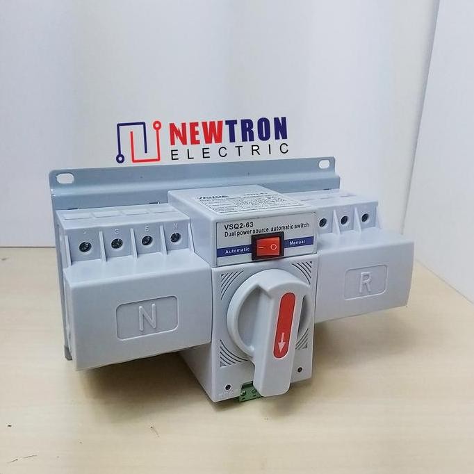 

Terlaris Ats 63A 4P Automatic Transfer Switch Otomatis Pln Genset Vision