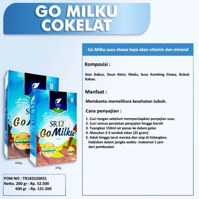 

(Expert) Go milku Sr12 Susu Kambing Etawa Susu Kaya Manfaat Menyehatkan Lambung Meningkatkan Kesehatan Tulang