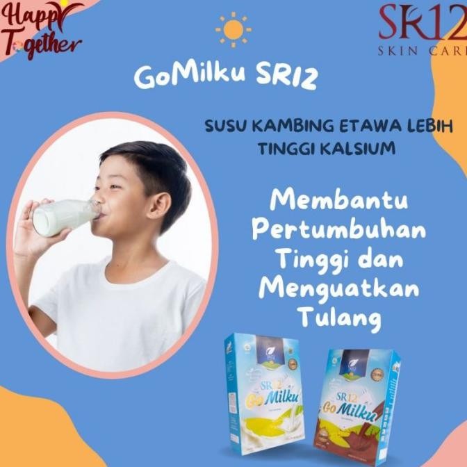 

(Expert) GOMILKU COKELAT SR12 200gr 600gr Susu kambing etawa bubuk tanpa pemanis dan krimer membantu meningkatkan kecerdasan dan nafsu makan Anak