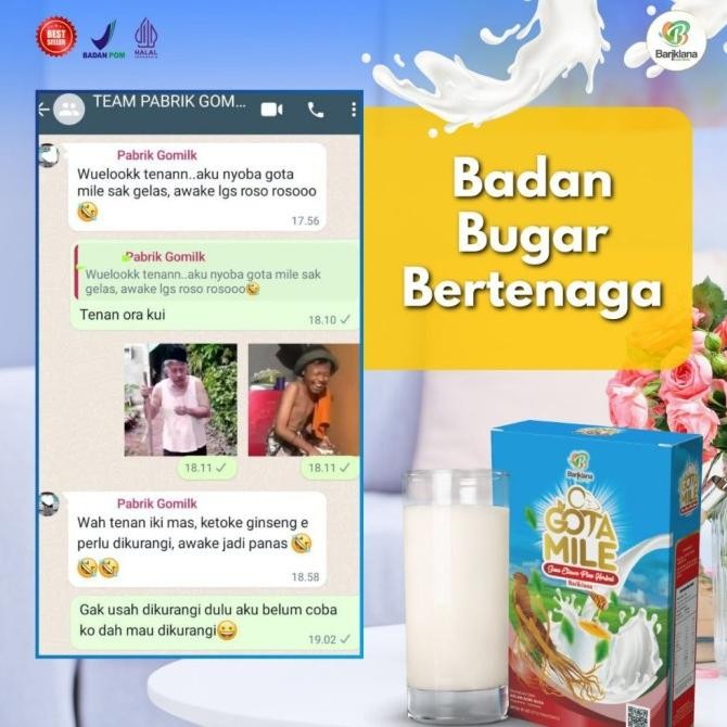 

(Expert) Gotamile Susu etawa Plus Ginseng dan Gula Aren untuk vitalitas pria