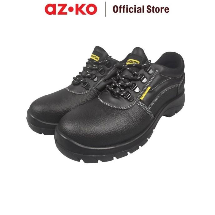 

Terlaris Azko Krisbow Ukuran 42 Argon Sepatu Pengaman 4 Inci - Hitam