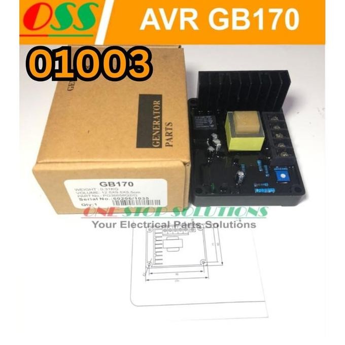 

Terlaris Avr Generator Gb 170 Gb-170 Avr Genset Universal