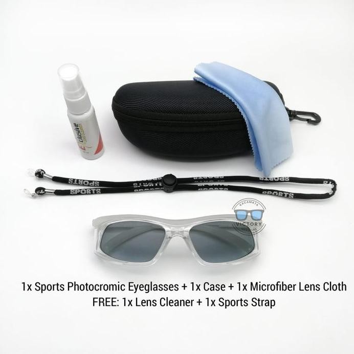 

Terlaris Kacamata Safety Apd Olah Raga Gratis Lensa Photocromic Minus