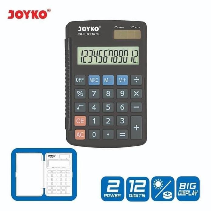 

restock Calculator / Kalkulator Joyko PKC-0711HC / 12 Digits